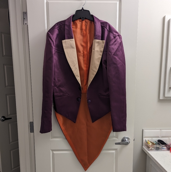 5 Piece Joker Suit Costume - Picture 3 of 16